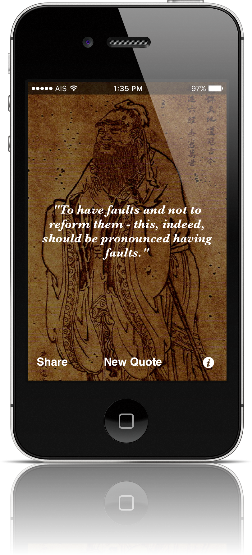 Confucius Wisdom App Confucius Wisdom App - Wisdom (840x1840), Png Download