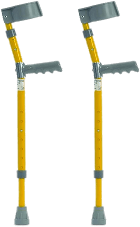 Children's Elbow Crutches - Nrs Children's Elbow Crutches - 4-7 Years (pair) (1000x1000), Png Download