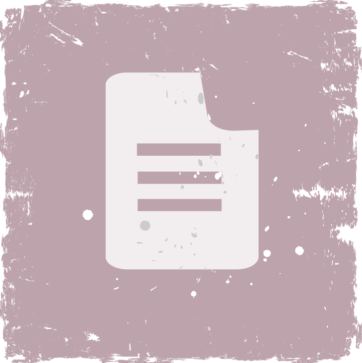 Vector Set Of Grunge Web Icons F1vejydd Converted - Paper (729x732), Png Download