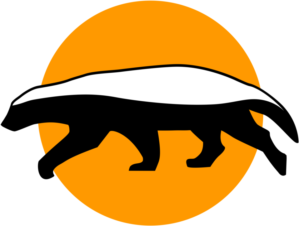 Honey Badger Bitcoin (1024x1365), Png Download