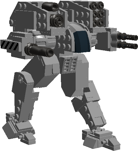 Hellhound-mech - Military Robot (784x605), Png Download
