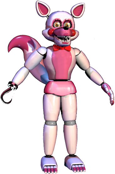 Edit[edit] Funtime Foxy, But A Mix Of Sl And Pre-mangle - Five Nights At Freddy's Lolbit (392x560), Png Download