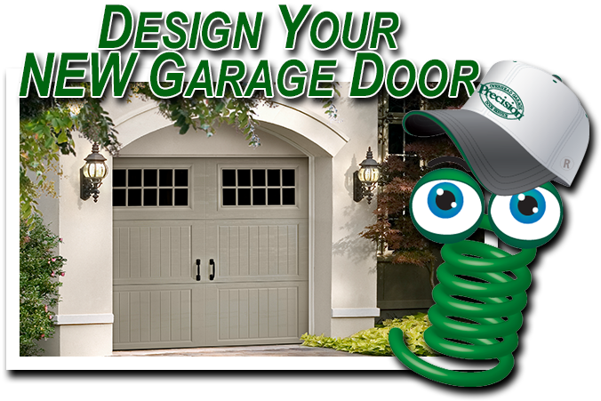 Garage Door Designer - Carriage Garage Doors (676x451), Png Download