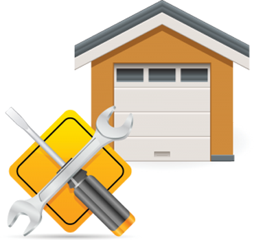 Garage Door Repair North Hollywood Ca - Garage Door Png Icon (370x350), Png Download
