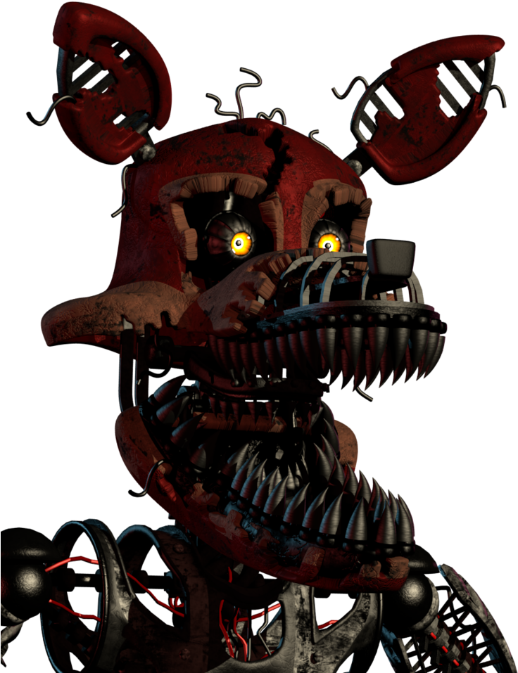 Similar Cliparts - - Imágenes De Nightmare Foxy (822x971), Png Download