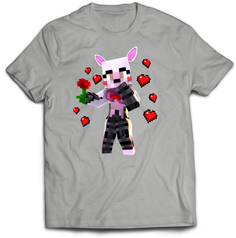 Mangle Flower Love Tee <3 (1000x969), Png Download