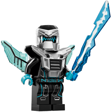 Picture Of Laser Mech - Lego Minifigures Laser Mech (382x383), Png Download