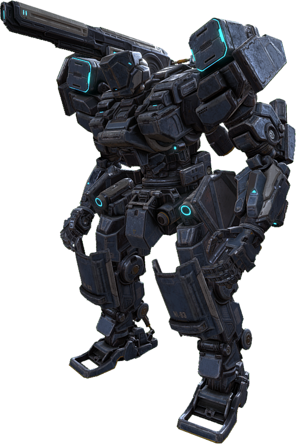 Raymond Bishop - Military Robot (583x875), Png Download