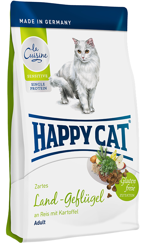 Free Happy Cat Png - Happy Cat Sensitive Grain Free Poultry - 300g (800x800), Png Download