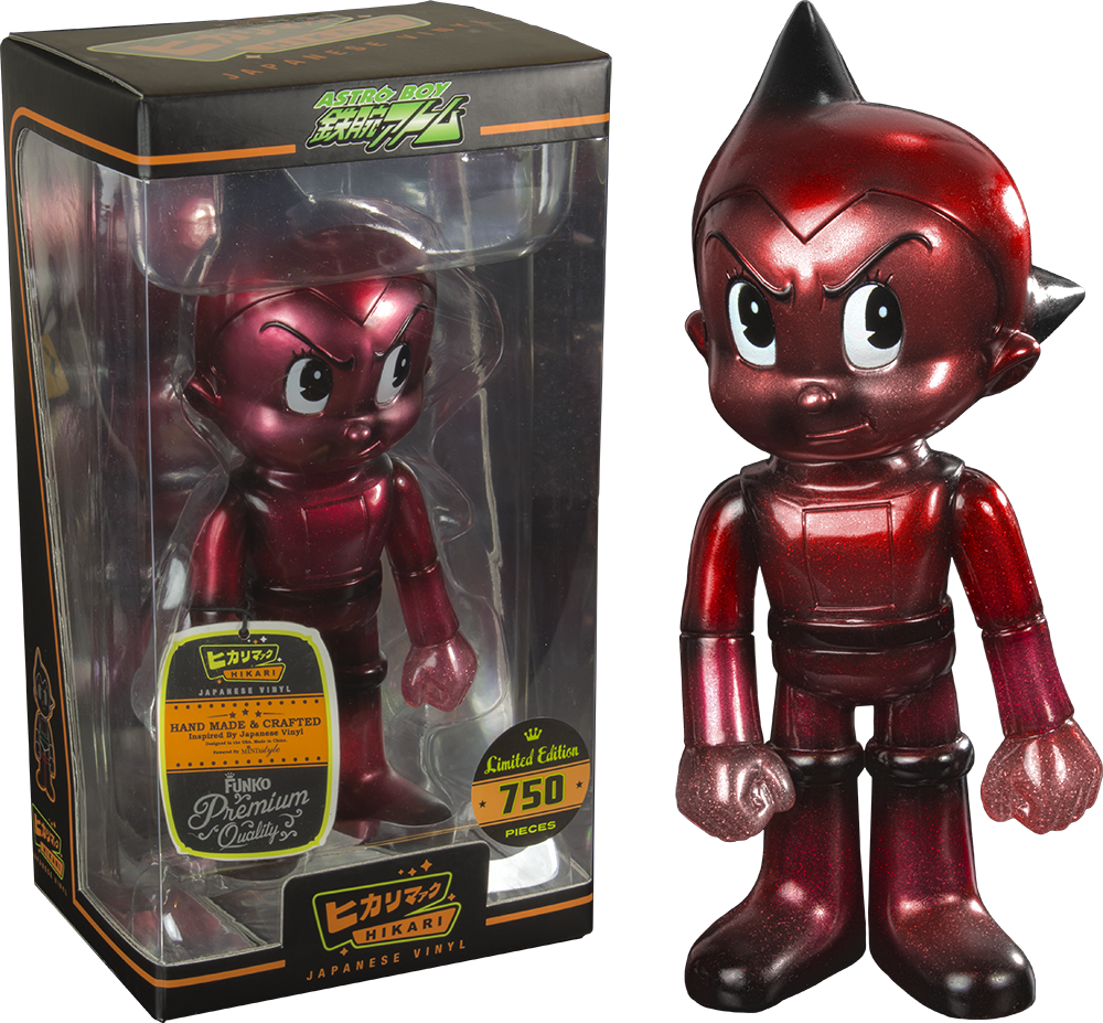 Hikari Infrared Japanese Vinyl Figure - Funko Action Figures - Astro Boy Hikari Sofubi Vinyl (1000x927), Png Download