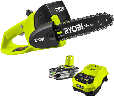 Ryobi 18v Chainsaw - Ryobi Factory-reconditioned Ryobi Zrp542 One Plus 18v (400x400), Png Download