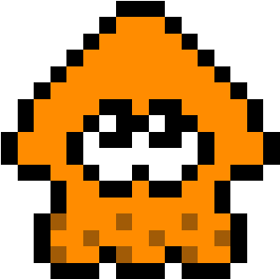 Random Image From User - Pixel Art Splatoon (592x592), Png Download