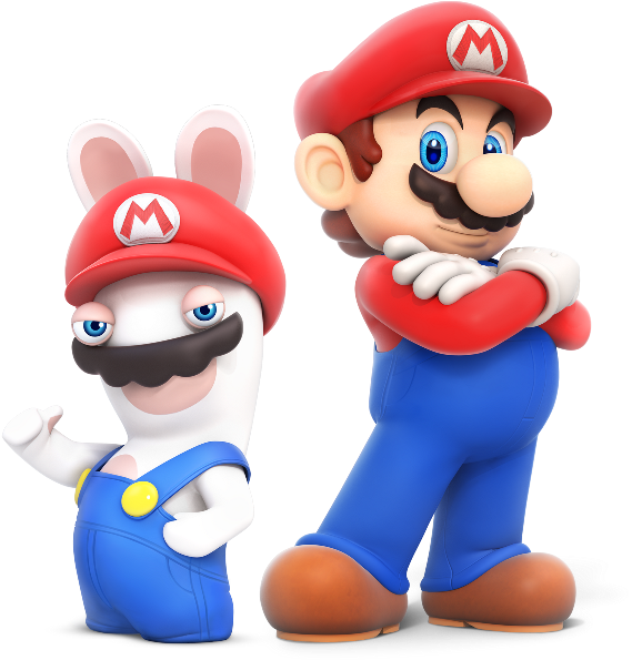 Mario Rabbids' Creative Director Reflects On E3 Reveal - Mario And Rabbids Kingdom Battle Mario (816x680), Png Download