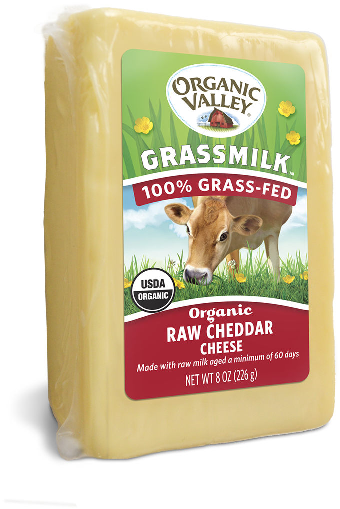 Cheese 8oz Rawched Wedge Rf 760×1,140 Pixels - Organic Valley Grassmilk Raw Cheddar Cheese (760x1140), Png Download