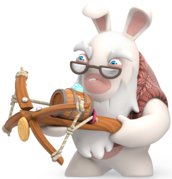 Https - //static - Tvtropes - Org/pmwiki/pub/images/ - Mario Rabbids Kingdom Battle Donkey Kong Adventure (350x364), Png Download