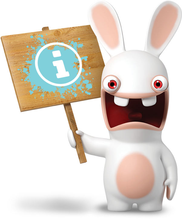 Hero - Rabbit Cartoon Global Tv (600x730), Png Download