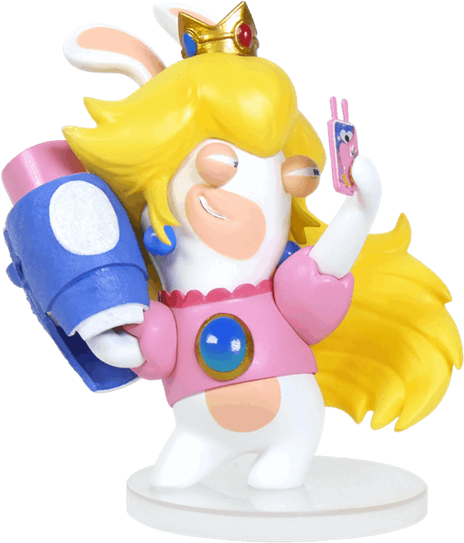 Mario Rabbids Kingdom Battle - Mario Rabbids Kingdom Battle Figures (600x600), Png Download