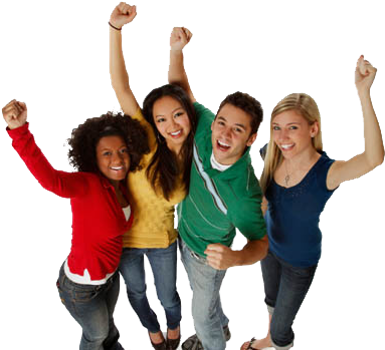 Image Description - Teens With High Self Esteem (419x356), Png Download