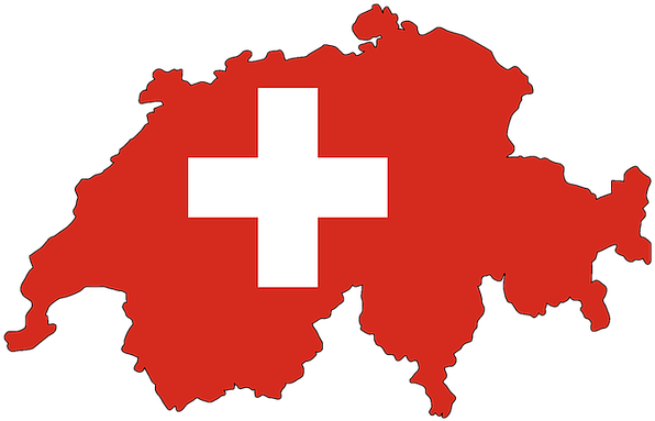 Flag Maps Of Western Europe Switzerland - Switzerland Flag (640x640), Png Download