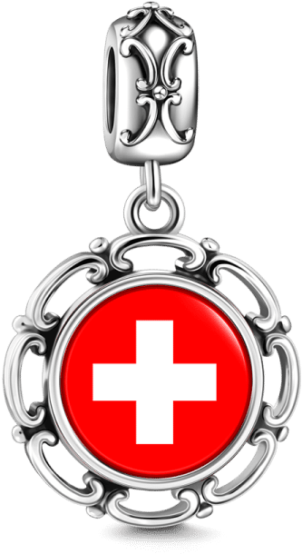 Charms Soufeel Round Shaped Dangle Personalized (750x750), Png Download