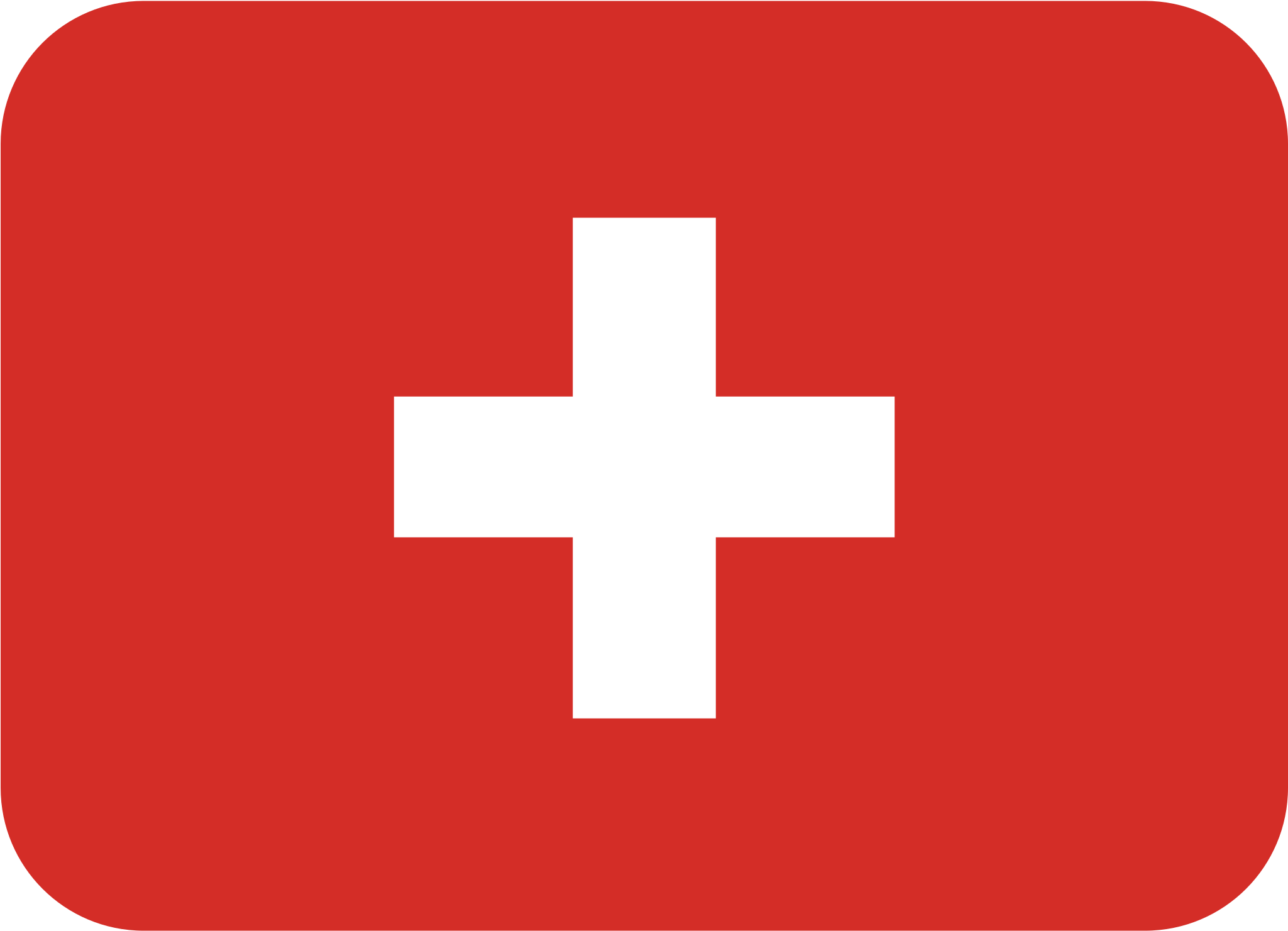 Flag Of Switzerland - Bandeira Da Suiça Pequena (2048x2048), Png Download