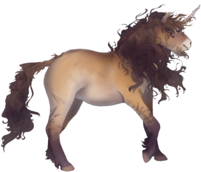Transparent Unicorn - Transparent Horse (500x429), Png Download