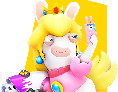 Mario Rabbids Kingdom Battle Characters (400x300), Png Download