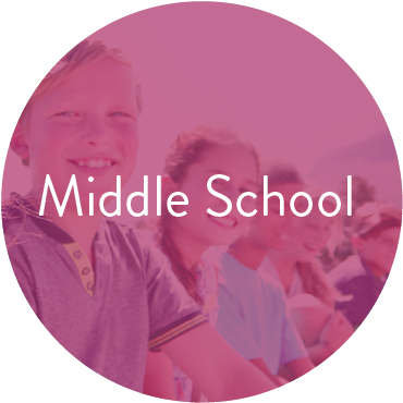 Teen Page Buttons Middle School - Circle (417x417), Png Download