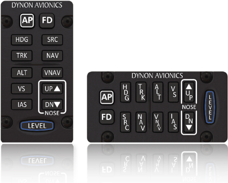 The Autopilot Control Panel Allows Full Control Of - Dynon Autopilot Control Panel (550x370), Png Download