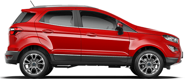 Ford Ecosport - Ford Ecosport 2018 Đen (600x338), Png Download