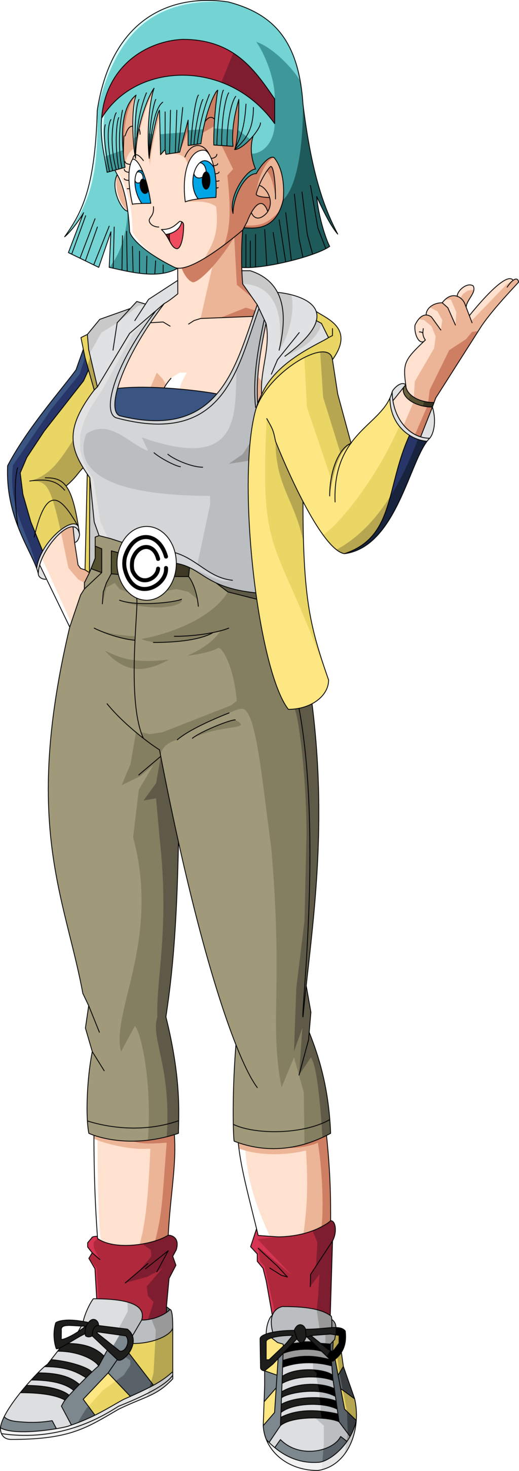 Raine Late Teens - Dragon Ball Z Saga Saiyan Bulma (1024x2899), Png Download