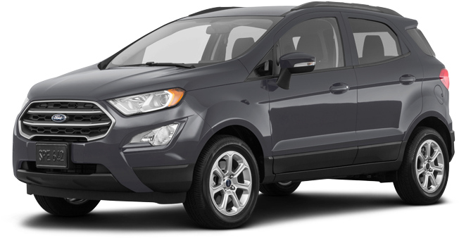 2019 Ford Ecosport - Black Suburban (800x400), Png Download