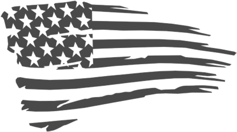 1 Of 3free Shipping Vinyl Decal American Flag Patriotic - Thin Blue Line Flag Svg (768x768), Png Download