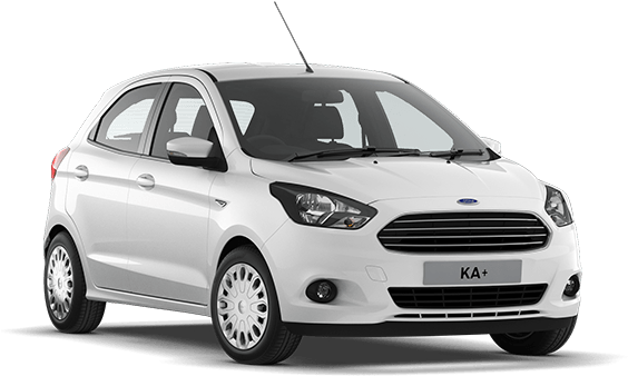 Ka - Ford Ka+ Wit Png (768x432), Png Download