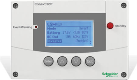 Schneider Conext System Control Panel (450x335), Png Download