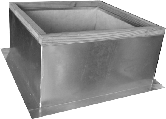 Rc Roof Curb Insulated - Plywood (600x490), Png Download