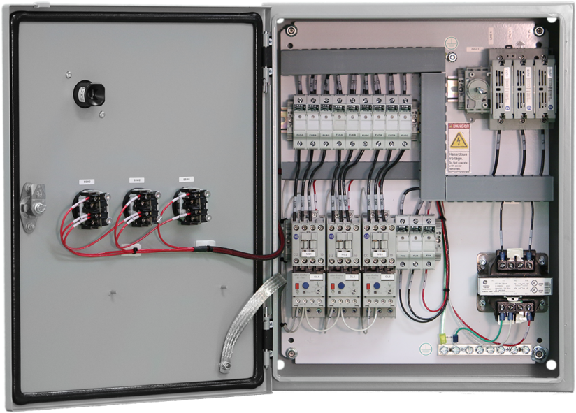 Panelready 30amp Multi-motor Starter Control Panel - Starter (1024x633), Png Download