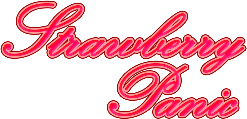 Strawberry Panic! (500x240), Png Download