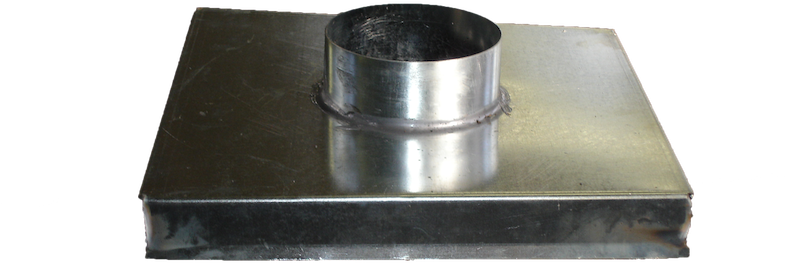 Pipe Sleeve Curbs - Silver (800x600), Png Download
