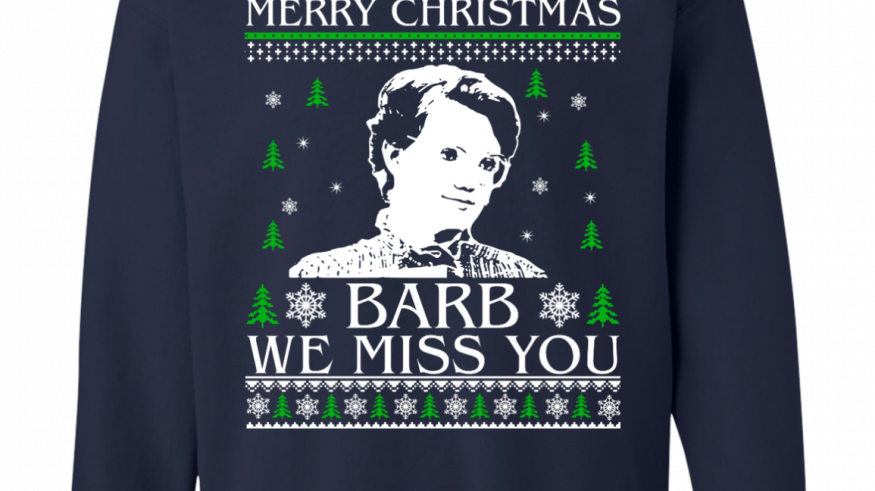 Barb We Miss You - Sweater (875x491), Png Download