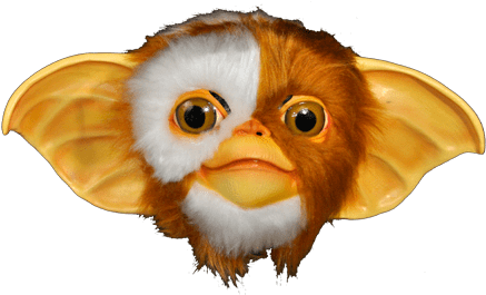 Trick Or Treat Studios - Adult Gizmo Mask From The Gremlins (436x639), Png Download