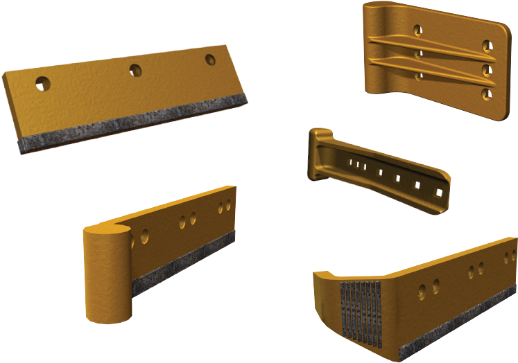 Curb Runners And Plow Guards - Valley Blades Limited (800x550), Png Download