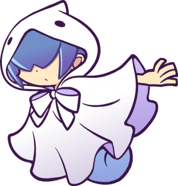 Rei - Puyo Puyo Yu And Rei (614x640), Png Download