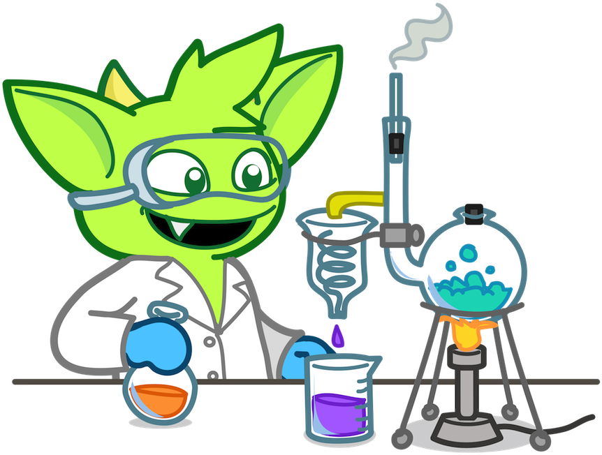 Gremlin Lab Coat - Lab Gremlin (868x665), Png Download