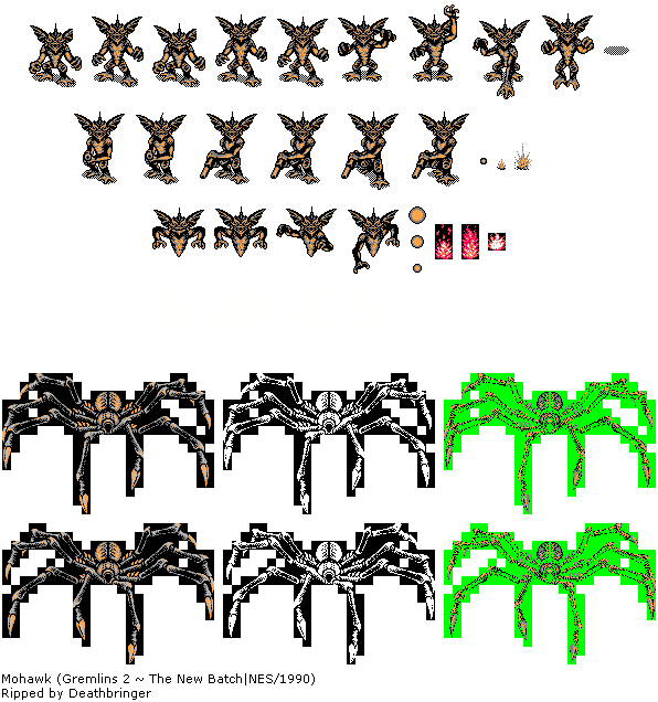 Mohawk - Gremlins 2 The New Batch Mohawk (596x636), Png Download