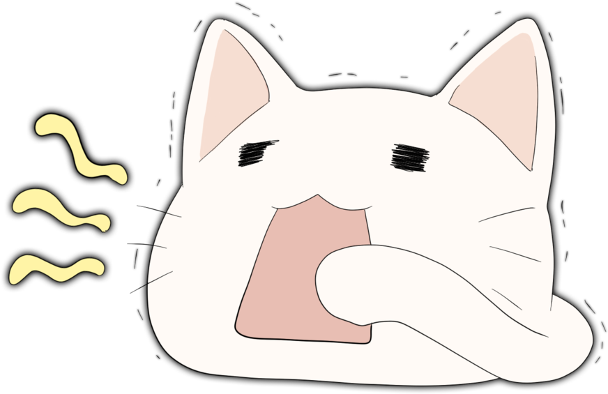 Picture - Lucky Star Cat Gif (1090x733), Png Download