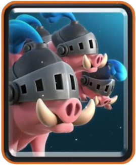 Carte Cochons Cr - Clash Royale Royal Hogs (720x480), Png Download