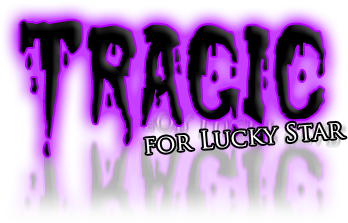 Tragic For Lucky Star - Graphic Design (800x244), Png Download