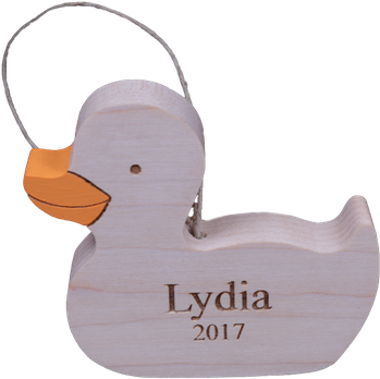 Ducky Ornament - Craft-e-family (358x369), Png Download