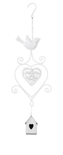Hanging Decoration, Heart/birdhouse - Locket (500x500), Png Download